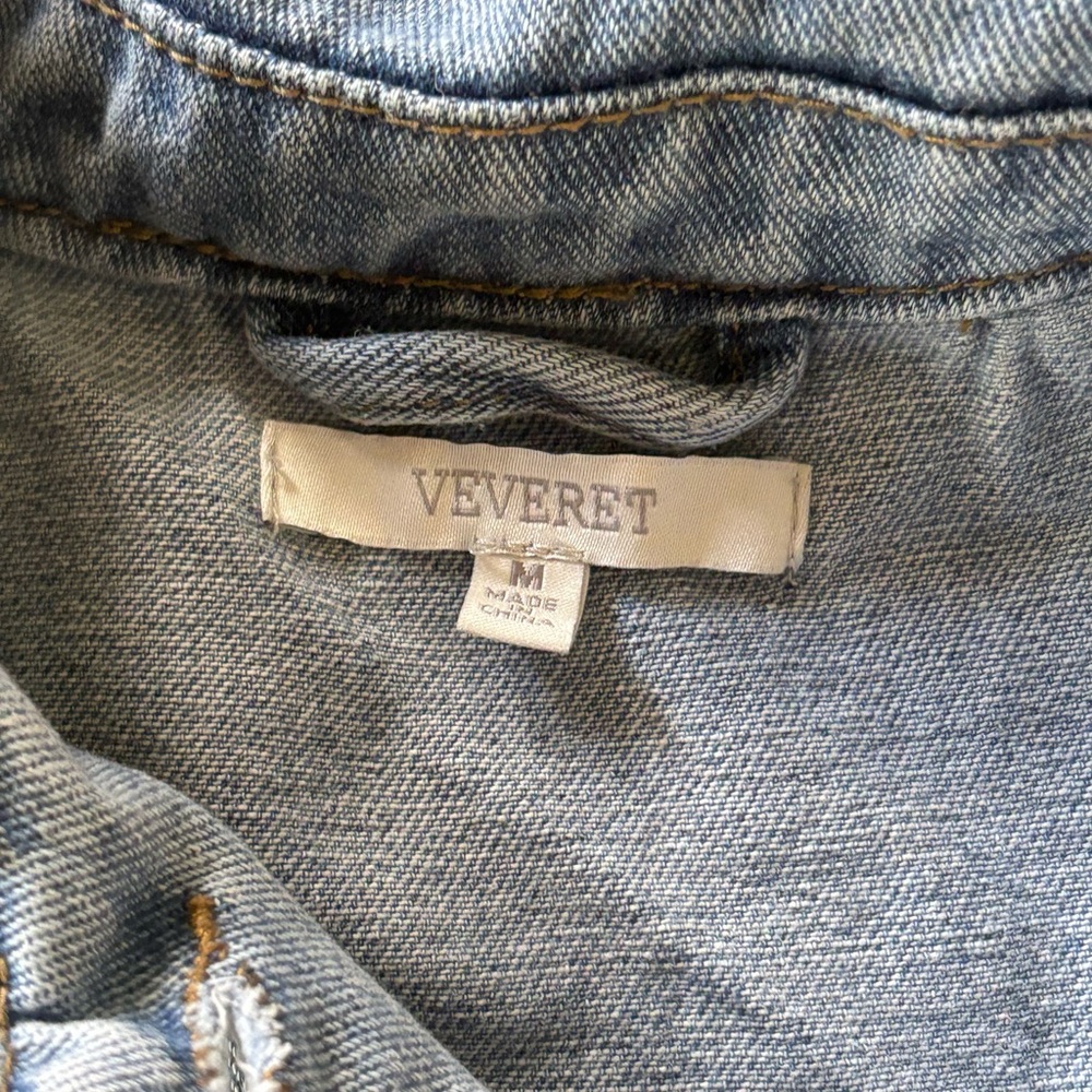 Classic Blue Denim Jean Jacket - Picture 3 of 4